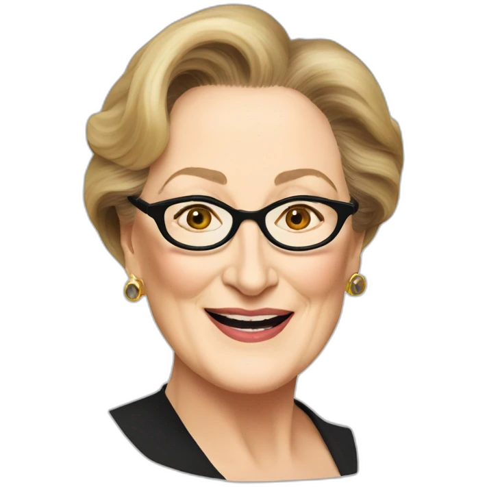 Meryl Streep emoji