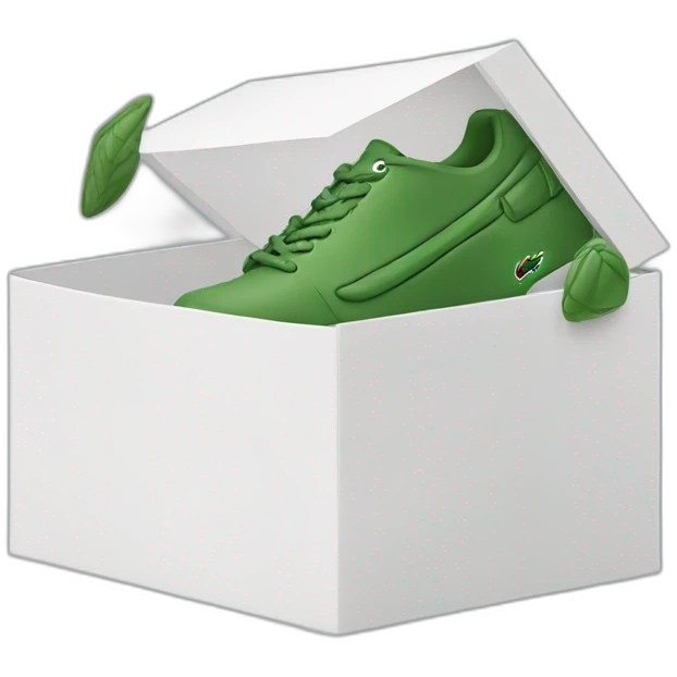 Box Lacoste emoji