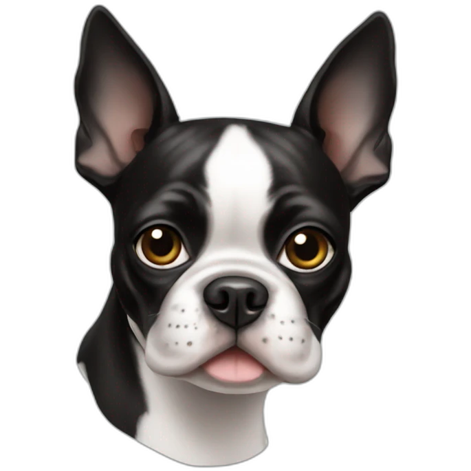 Boston terrier emoji