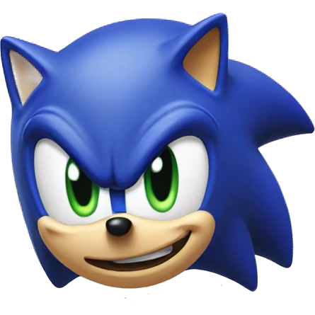 Sonic the Hedgehog emoji