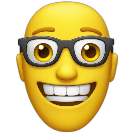 le rire jaune emoji