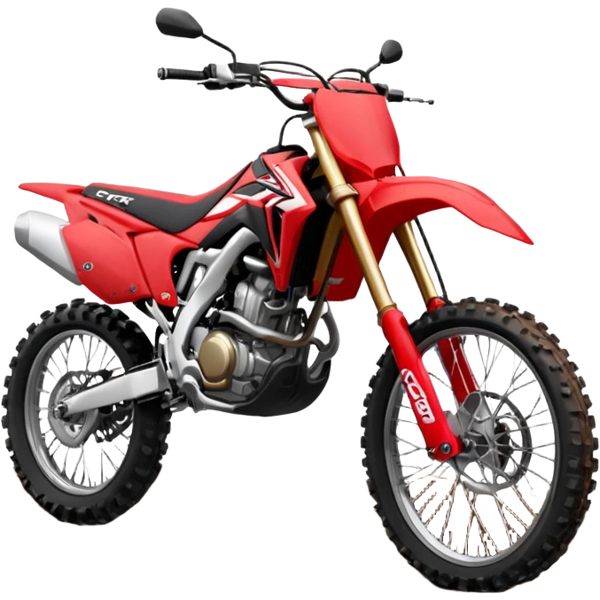 honda crf250r dirt bike emoji