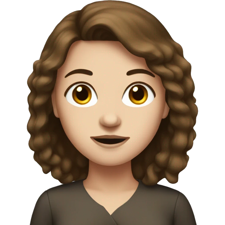 young women with brown hair and white skin in politics emoji