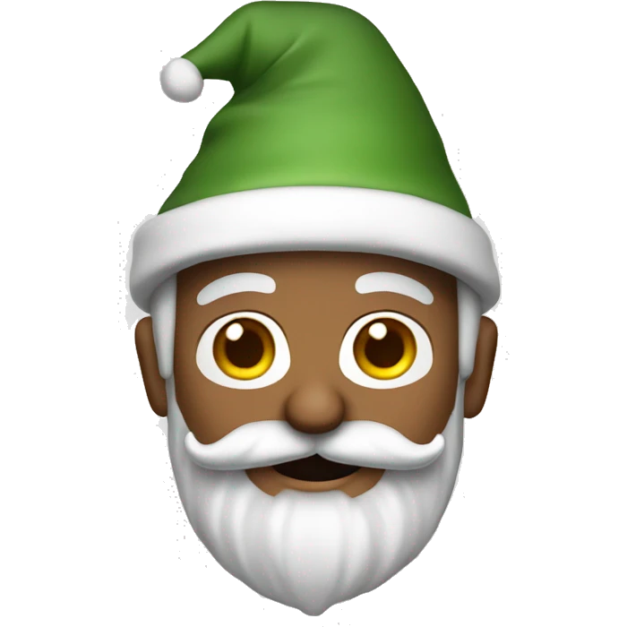 A guy with a mustache wearing a gnome hat emoji