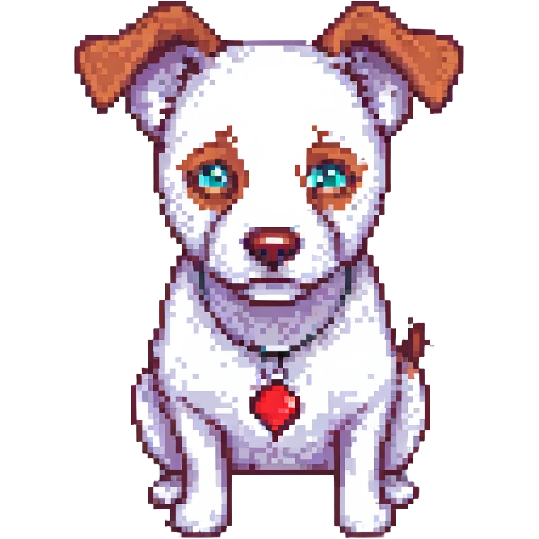 dog with a red nose emoji