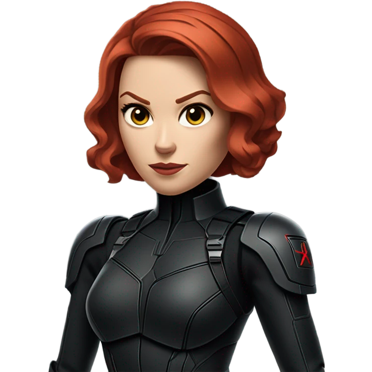 Black Widow Natasha Romanoff emoji