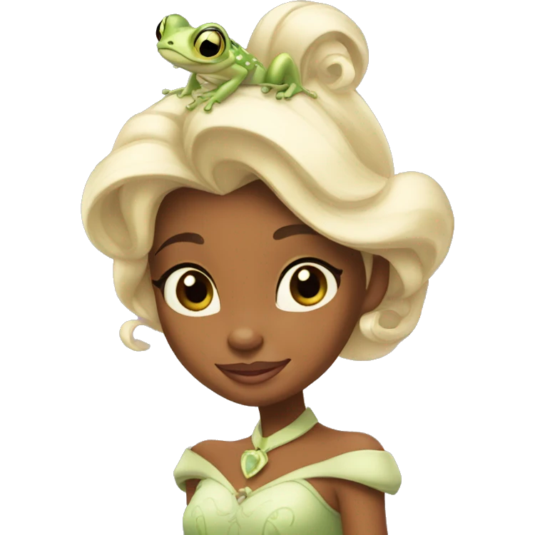 The Princess and the Frog emoji