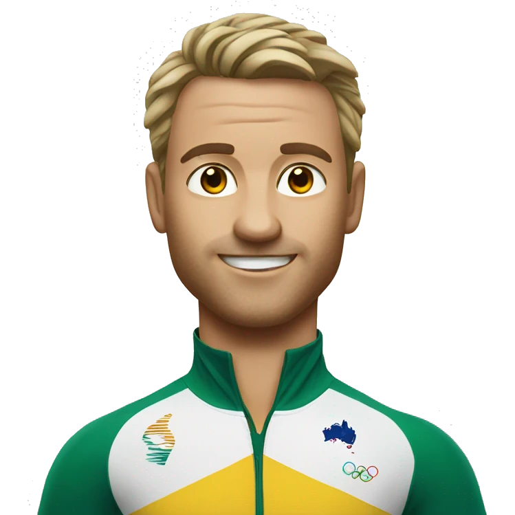 Australian Olympics athelete emoji