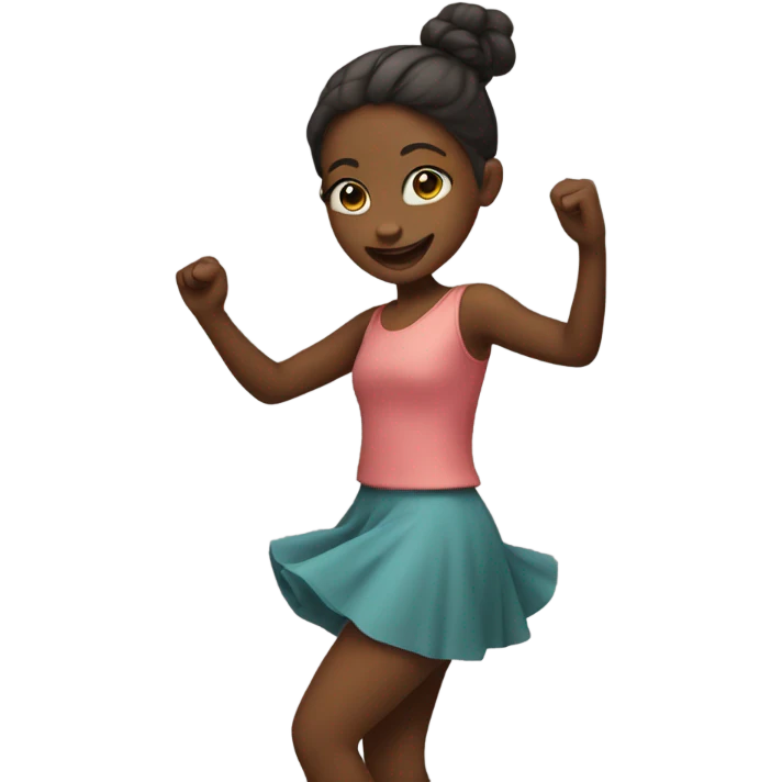 Girl dancing  emoji
