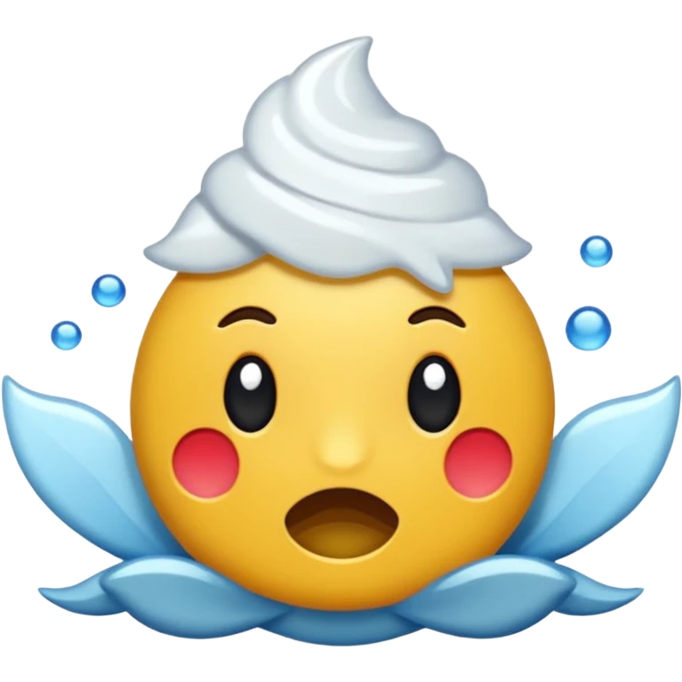 Faça um emoji de um laço branco de iphone emoji