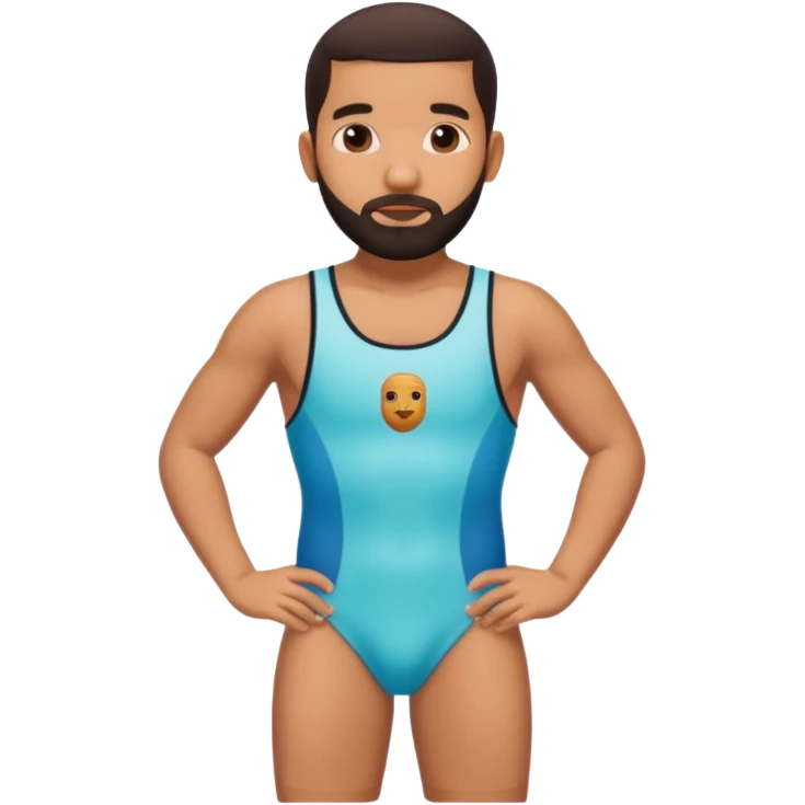 Drake with swimsuit emoji