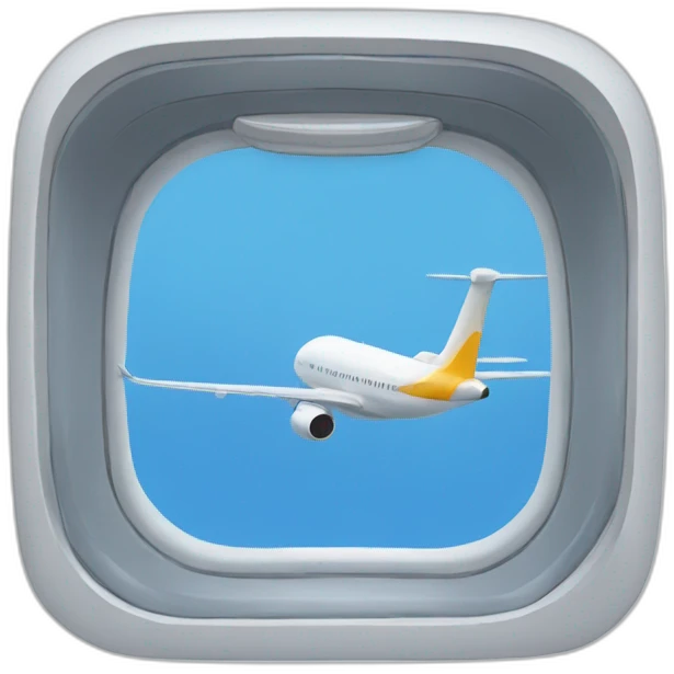 airplane window emoji