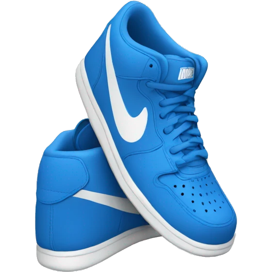 Blue Nikes emoji