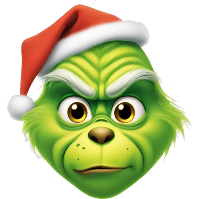 the grinch emoji