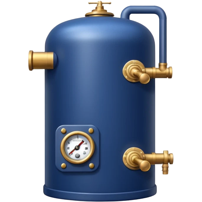 navy blue boiler modern detailed emoji