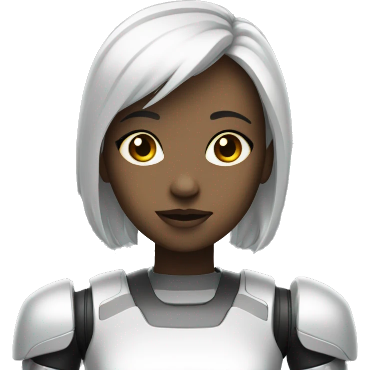 Robot girl  emoji