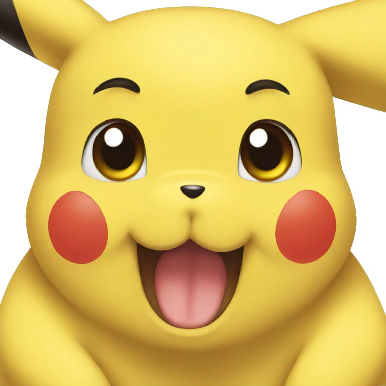 pikachu face emoji