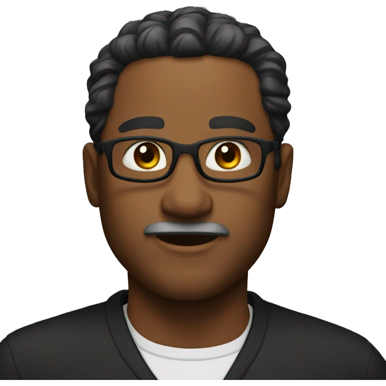 master with a soul patch emoji