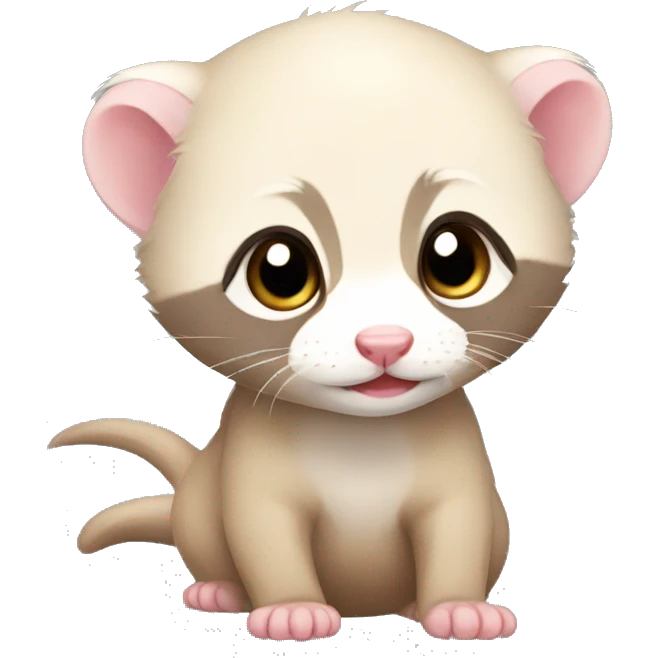 Ferret baby emoji