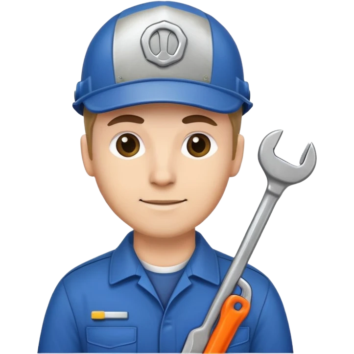 Car mechanic emoji