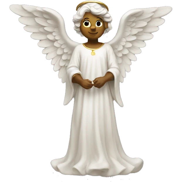 angel statuette emoji