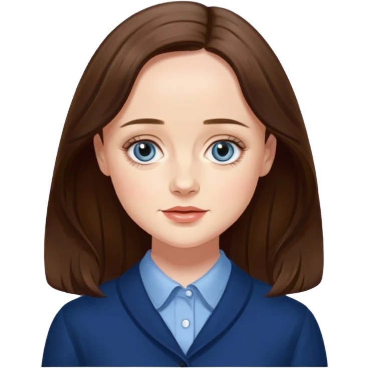 Alexis Bledel in Gilmore Girls emoji