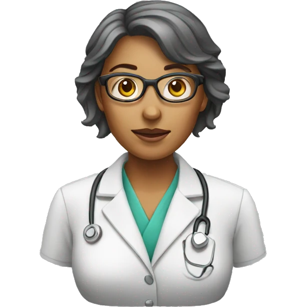 female psychiatrist emoji