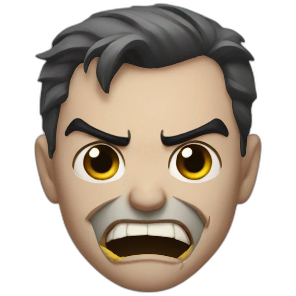 Batman cry emoji