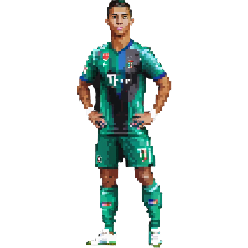 Cristiano Ronaldo classic pose emoji