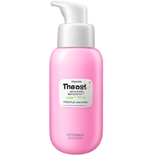 Pink moisturizer emoji