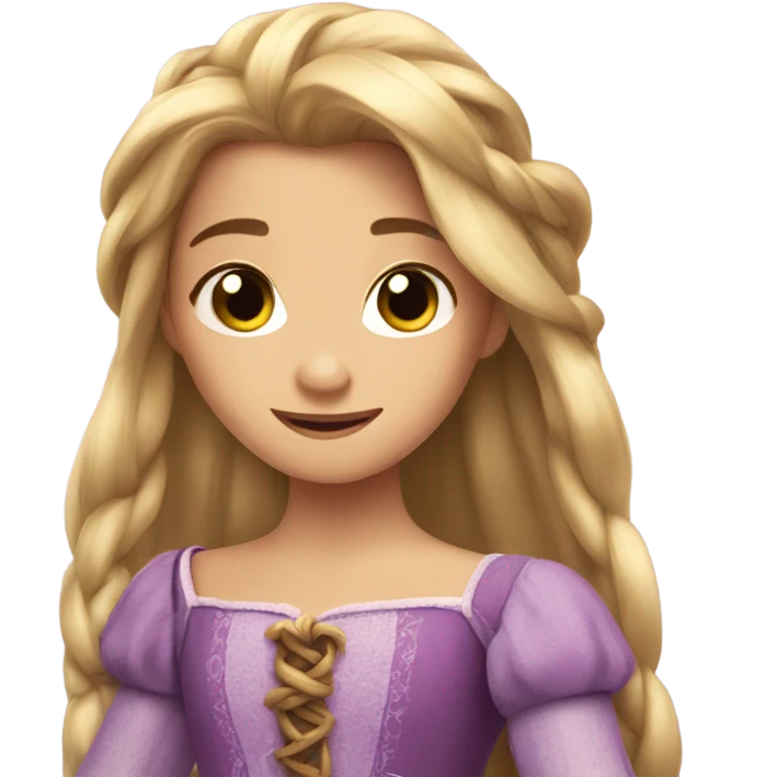 Rapunzel emoji