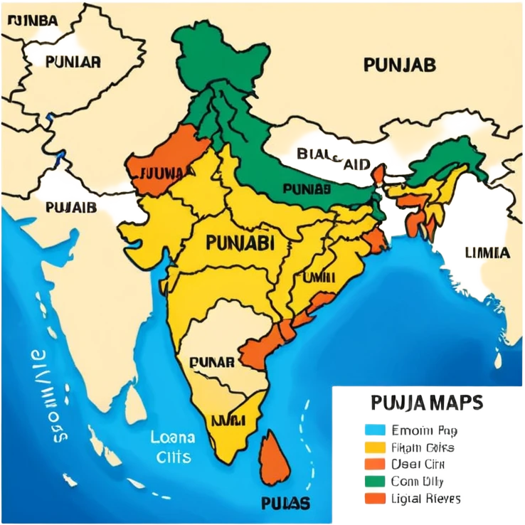 Punjab map emoji