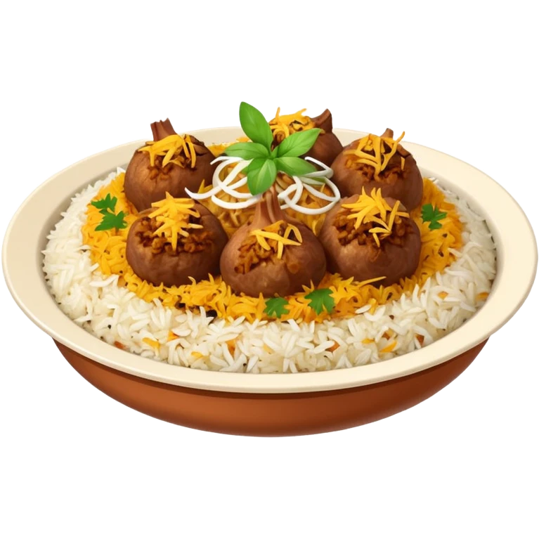 Hyderabadi Mutton Dum Biryani emoji