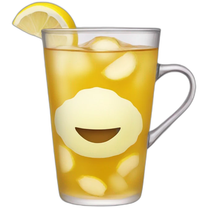 lemon ginger tea emoji
