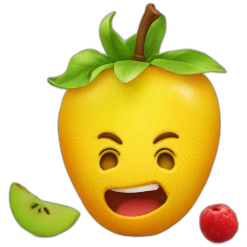 fruit du démon gum gum one piecr emoji