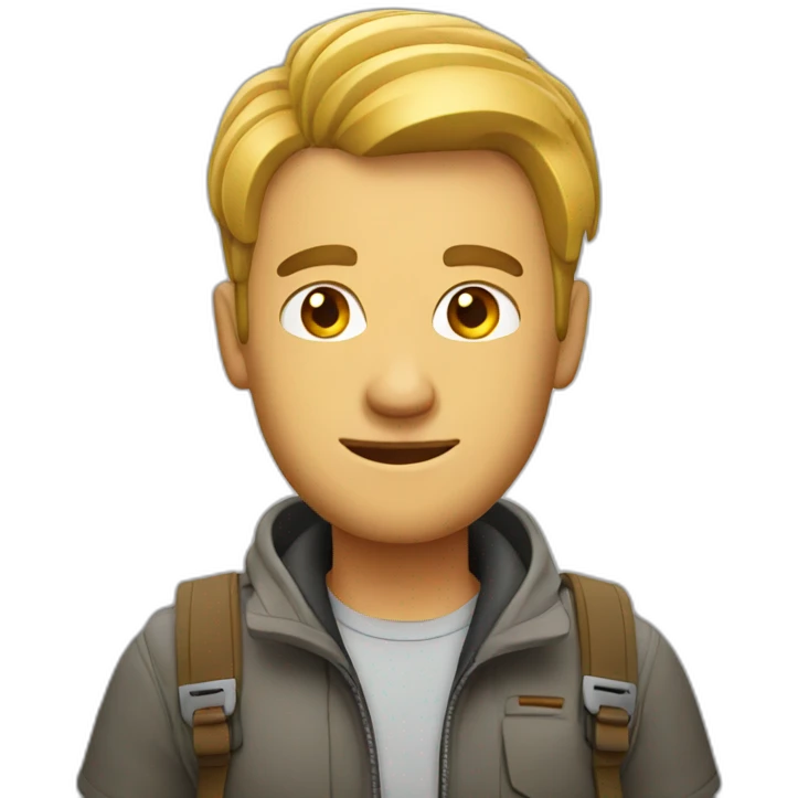Travel guy emoji