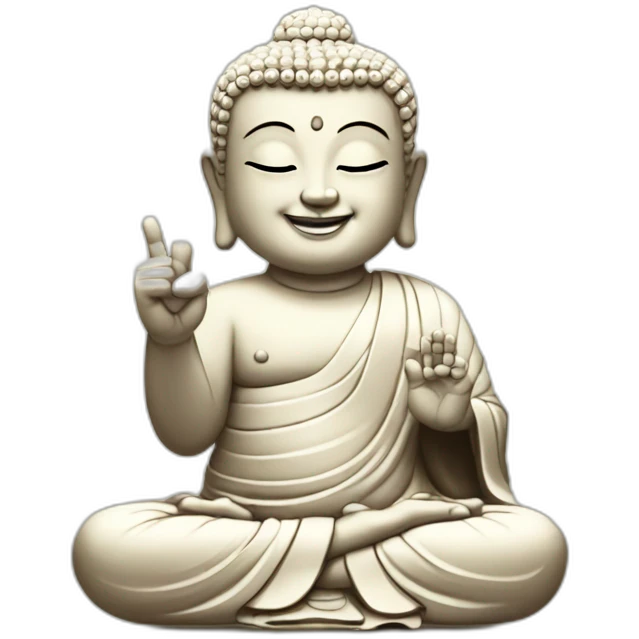 buddha-thumbs-up emoji