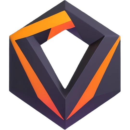modern geometric logo emoji