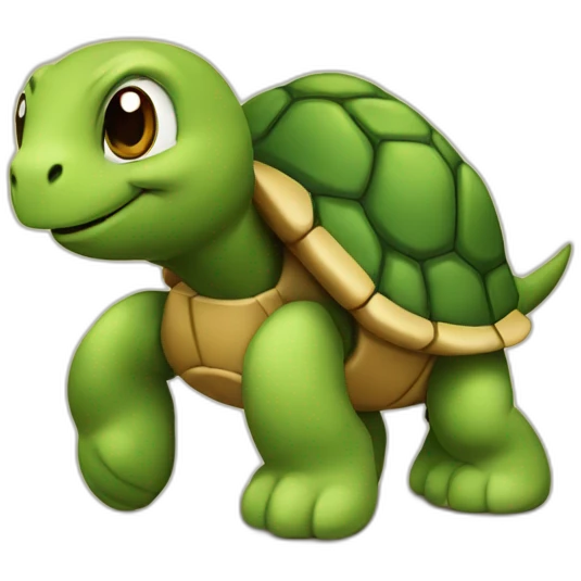 Tortue sur cheval emoji