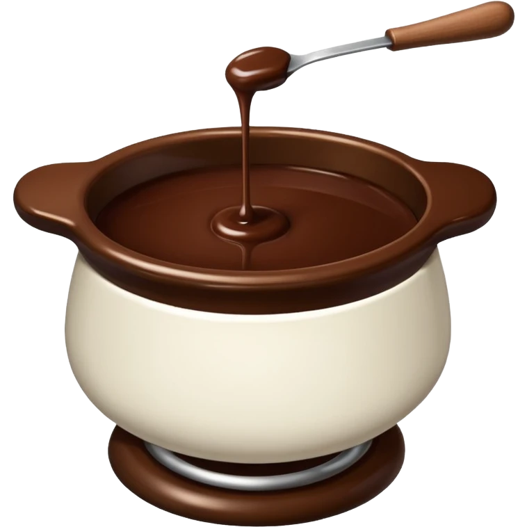 Chocolate fondue emoji