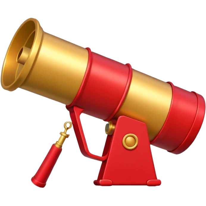 confetti canon that shoots out hearts emoji