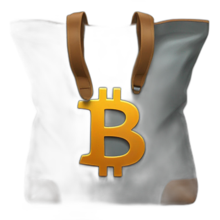 bitcoin bag emoji