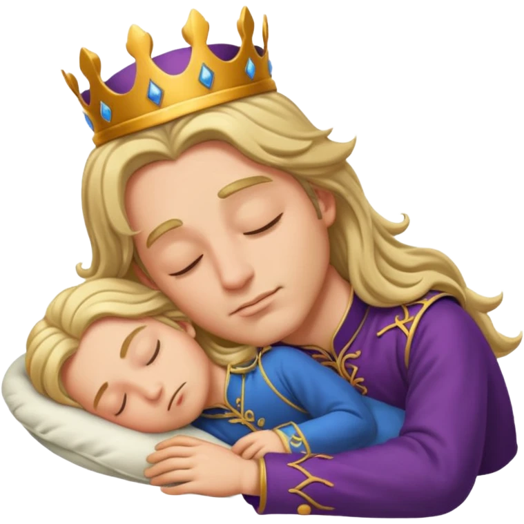 Sleeping prince emoji