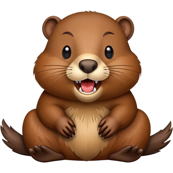 Canadian beaver emoji