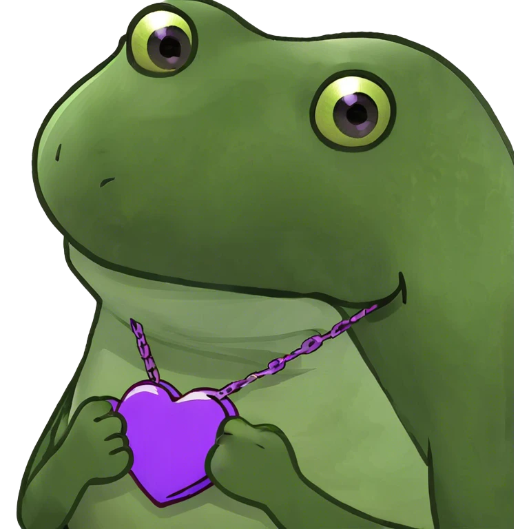 Purple heart emoji