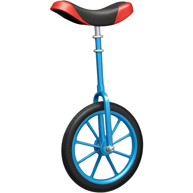 A unicycle  emoji
