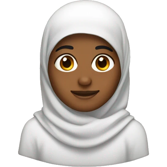 Brown skin Muslim  emoji