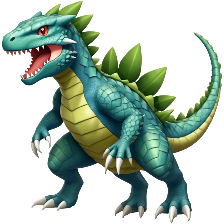 Sceptile-Feraligatr-Pokémon-Fakémon-creature emoji