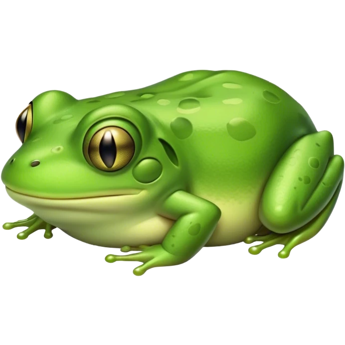 sleepy frog emoji