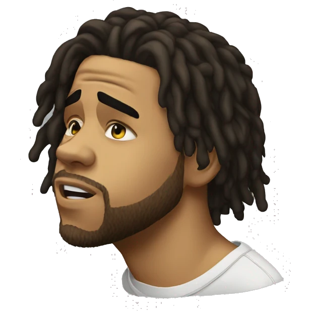 j cole crying emoji
